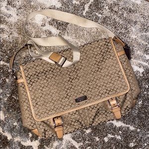 Coach messenger/laptop bag